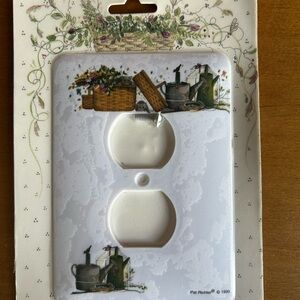 Vintage Grandmacore Outlet Cover Wall Plate